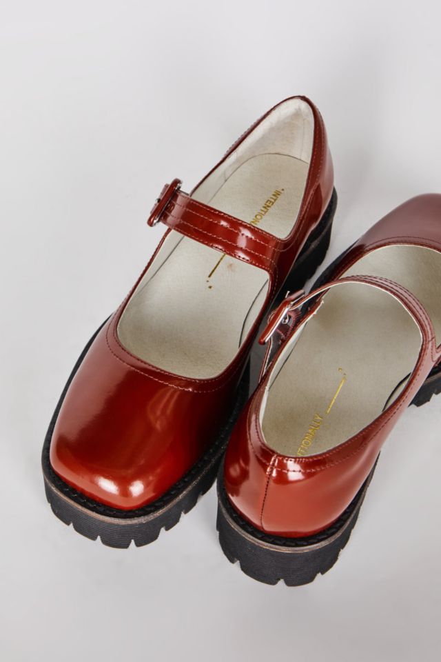 Intentionally Blank Veronica Leather Platform Mary Jane #3