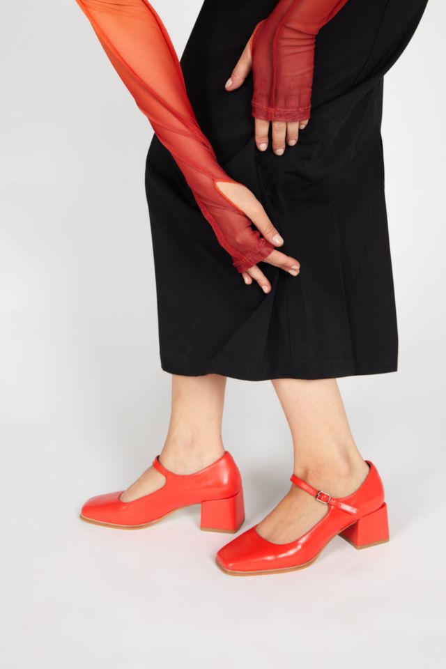 Intentionally Blank Christopher Leather Mary Jane Heel #1