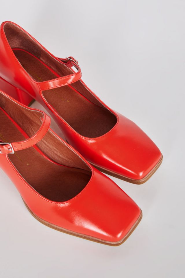 Intentionally Blank Christopher Leather Mary Jane Heel #2