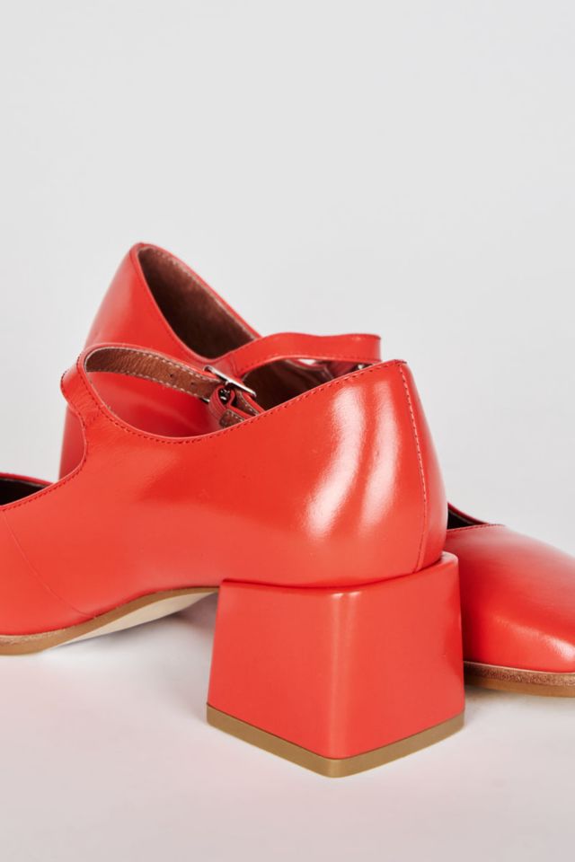 Intentionally Blank Christopher Leather Mary Jane Heel #3
