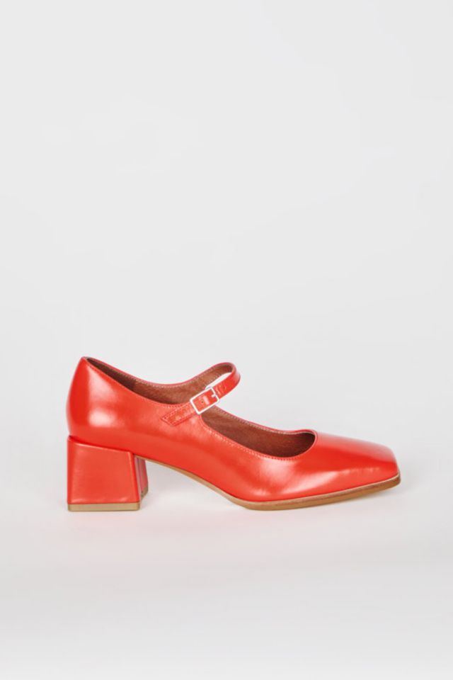 Intentionally Blank Christopher Leather Mary Jane Heel #4