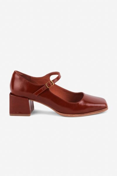 Intentionally Blank Christopher Leather Mary Jane Heel