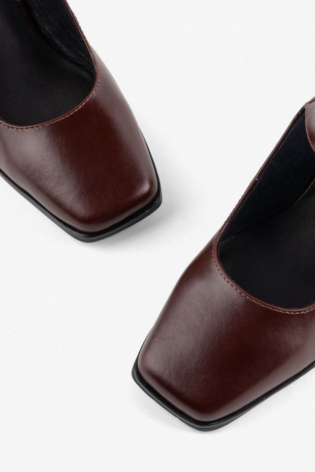 Intentionally Blank Christopher Leather Mary Jane Heel #3
