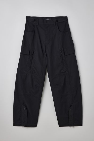 Urban Outfitters Uo Ventilated Baggy Cargo Pant In Black