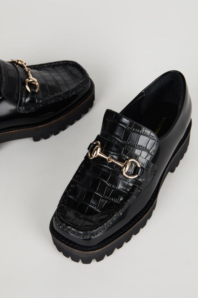 Intentionally Blank HK-2 Croc-Embossed Lug Loafer #3