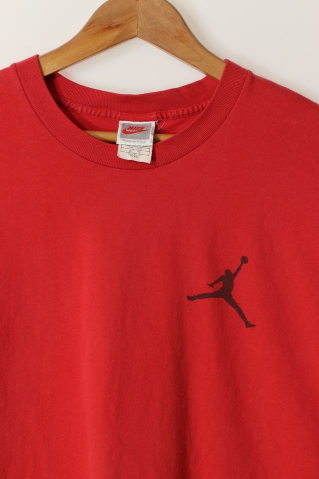 Vintage Nike Jordan 1995 Rare Baseball Ten Best T-shirt Made in