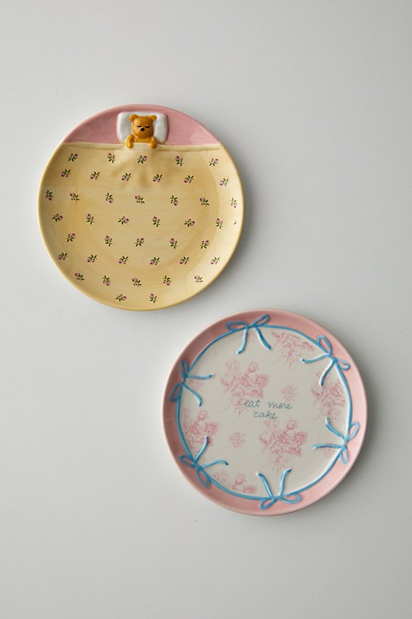 Urban Outfitters Lana Dessert Plate In Blue At  In Multi
