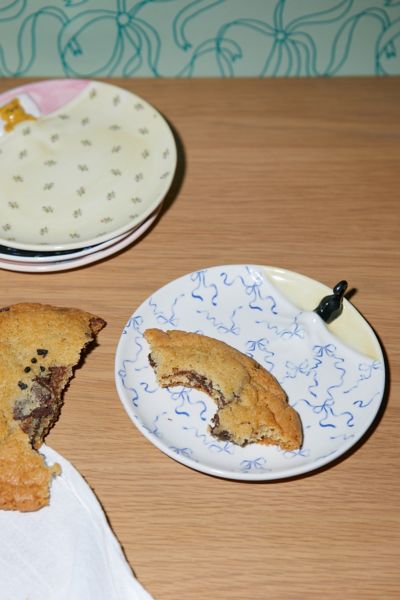 Lana Dessert Plate- Pink Bear