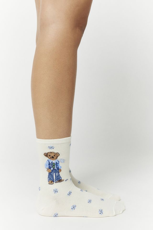 Polo Ralph Lauren Laurel Canyon Bear Crew Sock #1