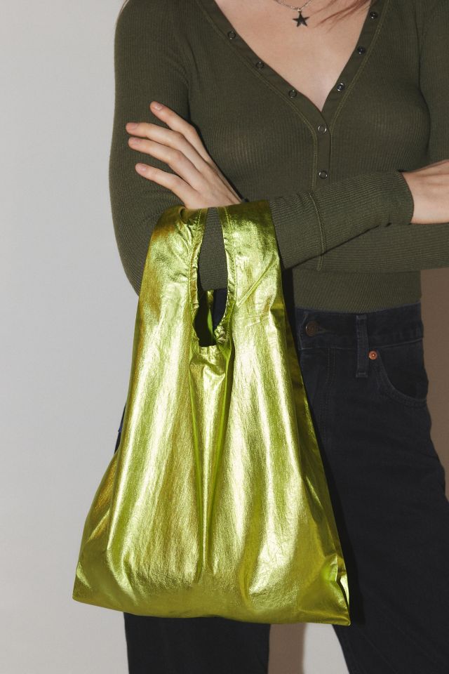 baggu gold tote