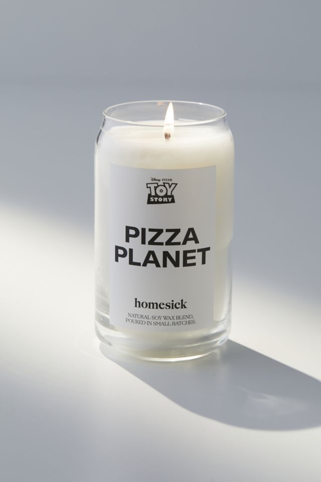 Homesick Toy Story Pizza Planet Scented Candle - Scents of Orange Zest,  Crushed Basil, Oven Crust, 13.75 oz, 60-80 Hour Burn, Disney Inspired