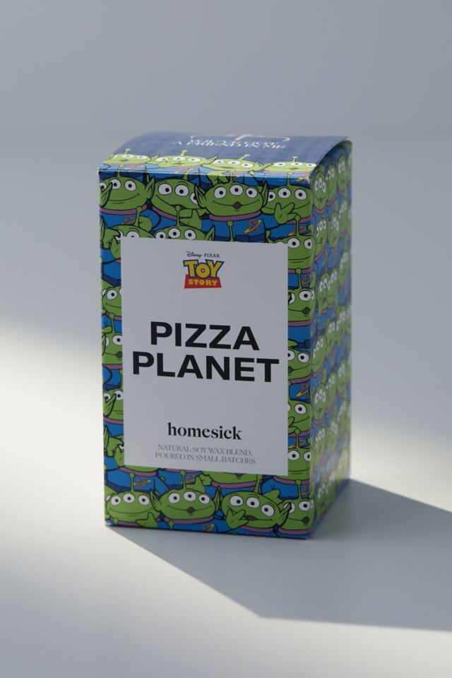 Homesick Toy Story Pizza Planet Scented Candle - Scents of Orange Zest,  Crushed Basil, Oven Crust, 13.75 oz, 60-80 Hour Burn, Disney Inspired