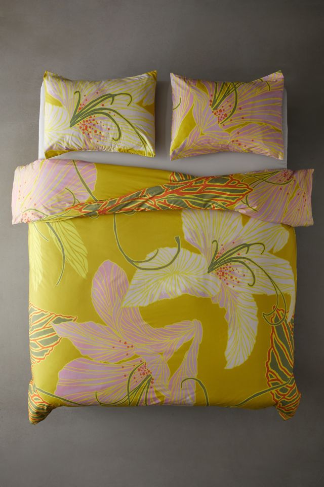 Big Lily Floral Duvet Cover #1