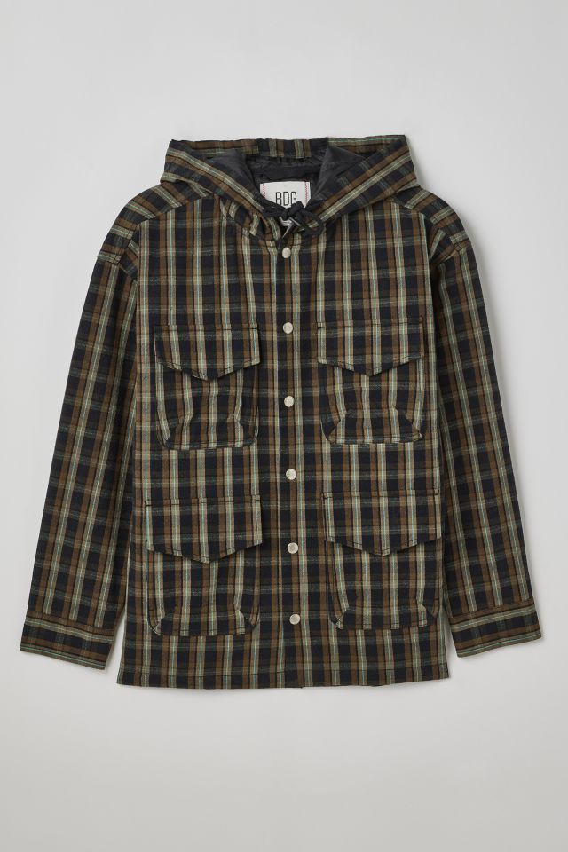 BDG Quilted Plaid Lined Shirt Jacket #1