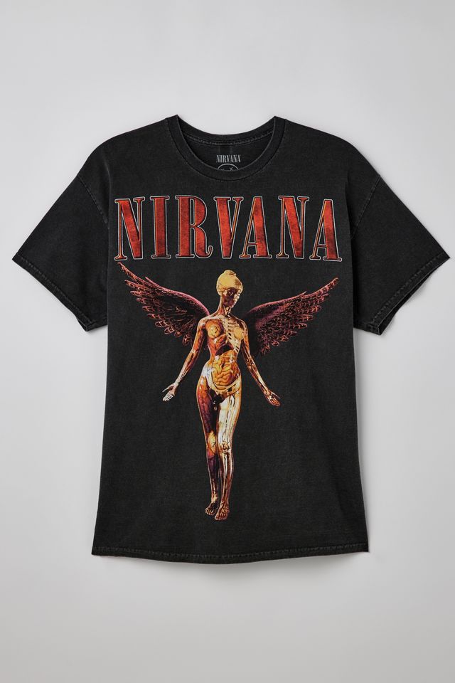 Nirvana In Utero Tour Tee | Urban Outfitters