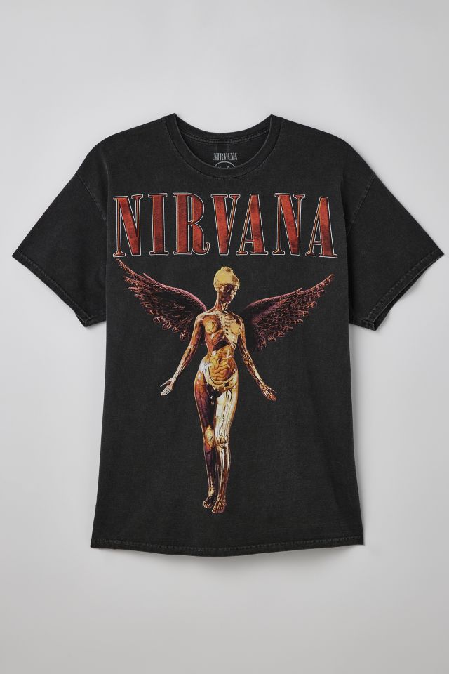 Urban outfitters nirvana store t shirt