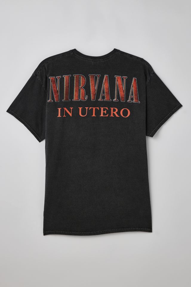 Nirvana In Utero Tour Tee #2