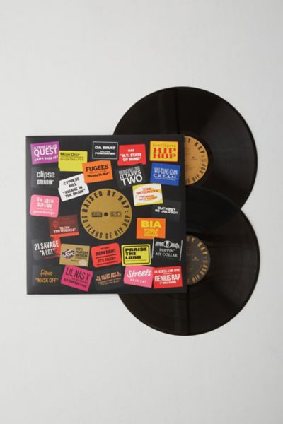 Various Artists Raised By Rap: 50 Years of Hip Hop Limited 2XLP Urban  Outfitters