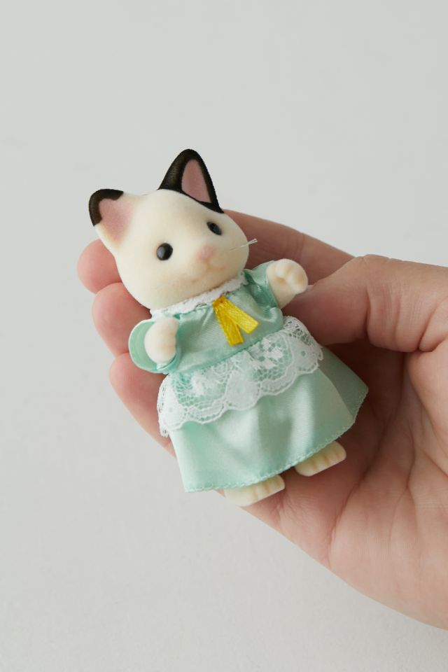 Calico Critters Tuxedo Cat Family Figure Set #2