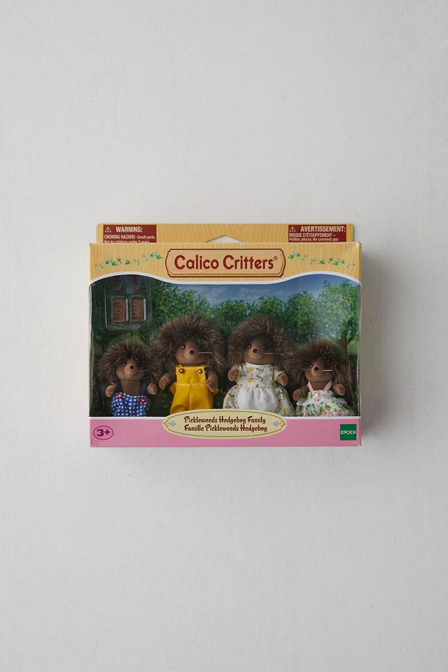 Calico Critters Pickleweeds Hedgehog Family Figure - Set Of 4 #2
