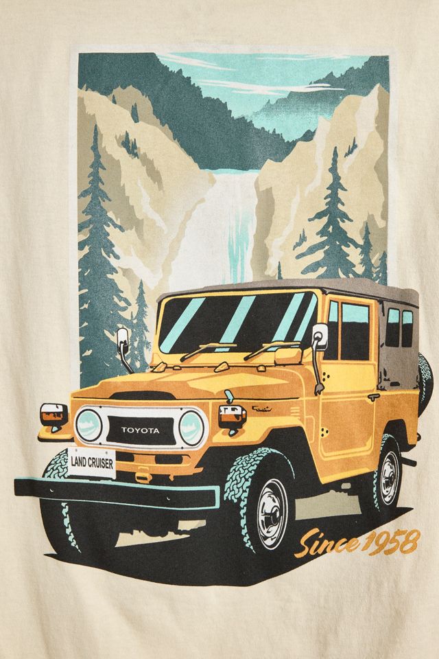 1981 TOYOTA LANDCRUISER AUSSIE AD TSHIRT