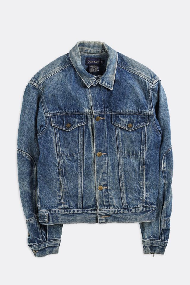 Vintage Calvin Klein Denim Jacket Urban Outfitters