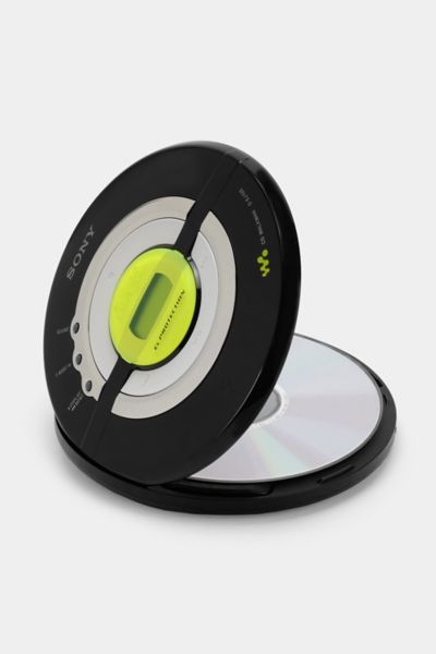 Sony Walkman D-EJ100 Black Portable CD Player Refurbished by Retrospekt