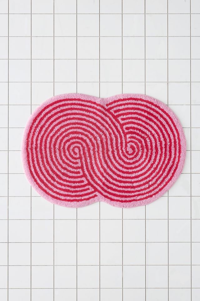 Figure Eight Bath Mat #1