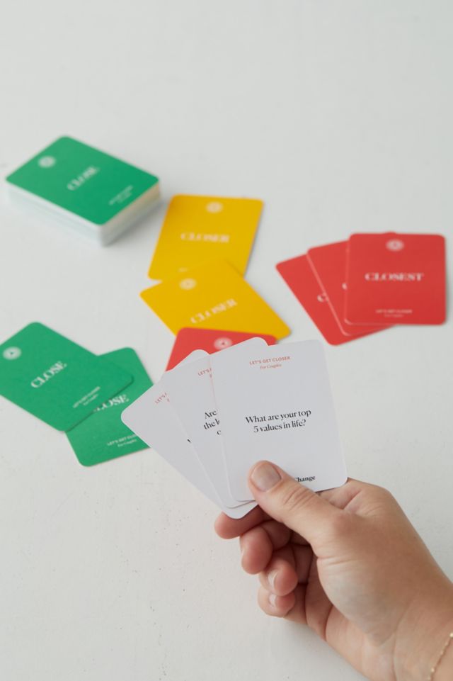 Jeu de cartes Intelligent Change Let's Get Closer: Couples Edition #1