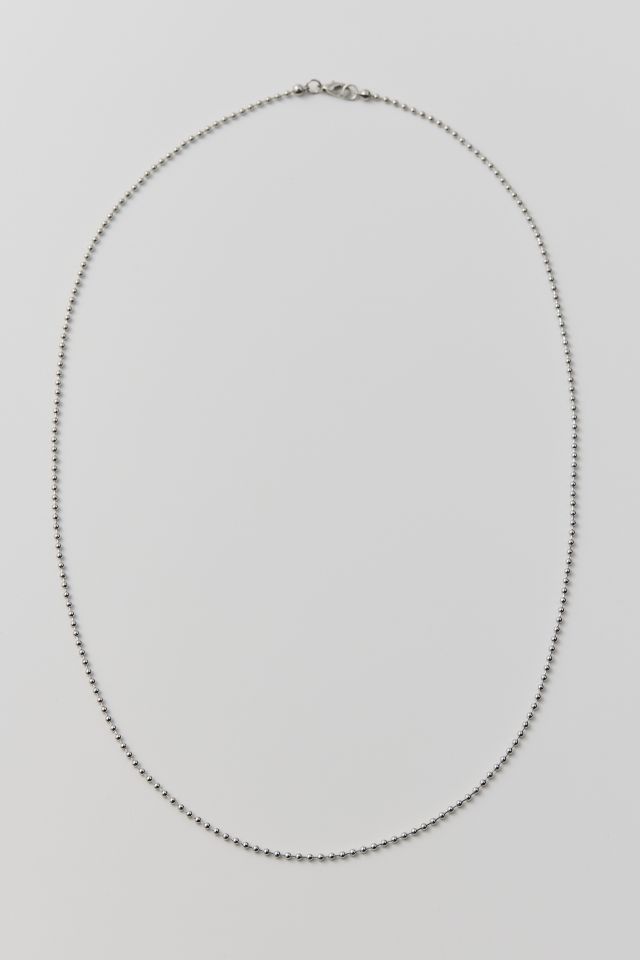 Ball Bead 28” Chain Necklace Urban Outfitters