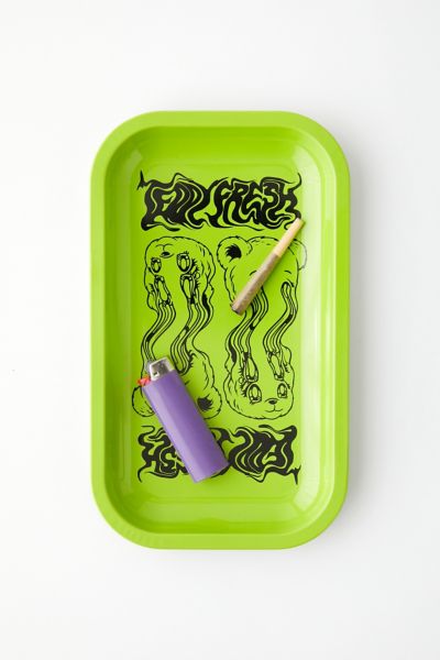 Shop Teddy Fresh Uo Exclusive Rolling Tray In Green At Urban Outfitters
