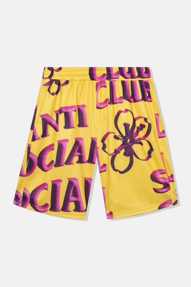 Anti Social Social Club Coral Crush Mesh Bored Shorts