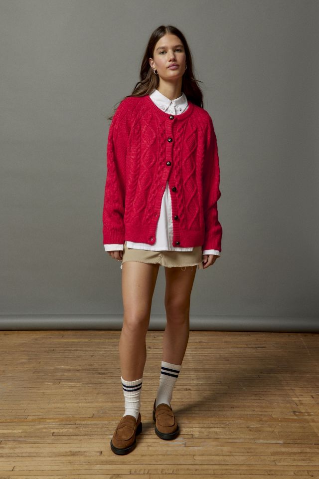 BDG Alexandra Cable Knit Cardigan #1