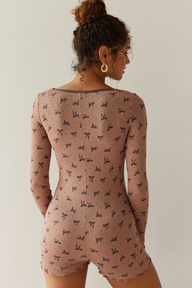 Out From Under Sweet Dreams Printed Romper #3