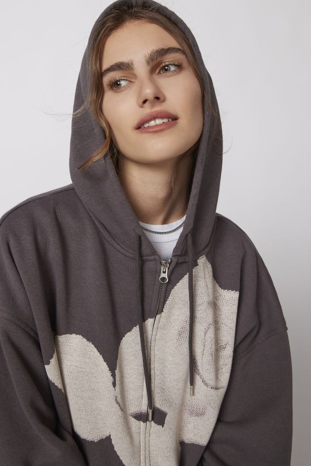 Urban outfitters sale rose hoodie