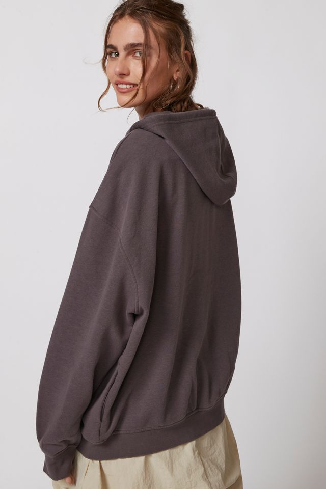 UO Rose Zip-Up Hoodie Sweatshirt #3