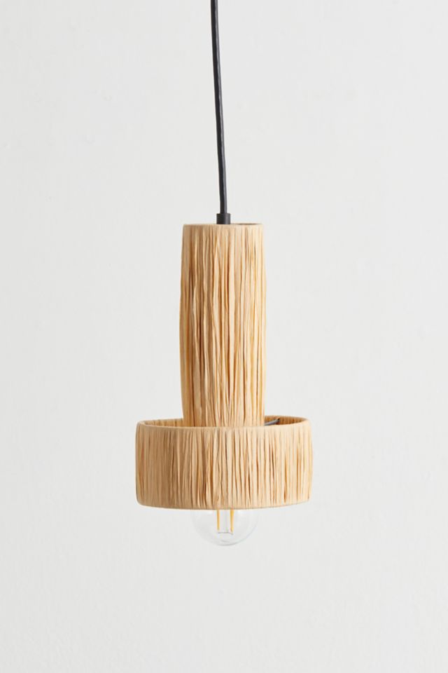 Rory Raffia Pendant Light #2