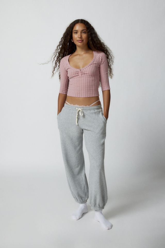 Out From Under Mila Henley Top #1
