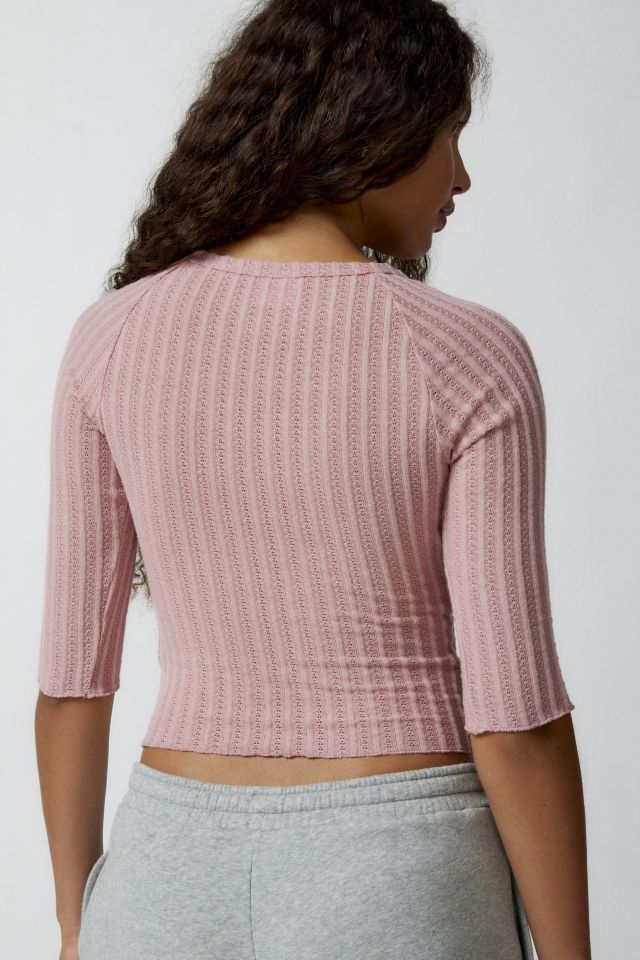 Out From Under Mila Henley Top #2
