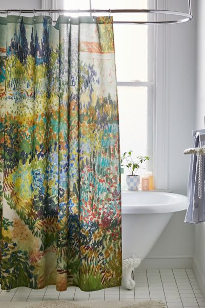 Deny Designs Vincent Van Gogh For Deny Garden At Arles Shower Curtain In Green