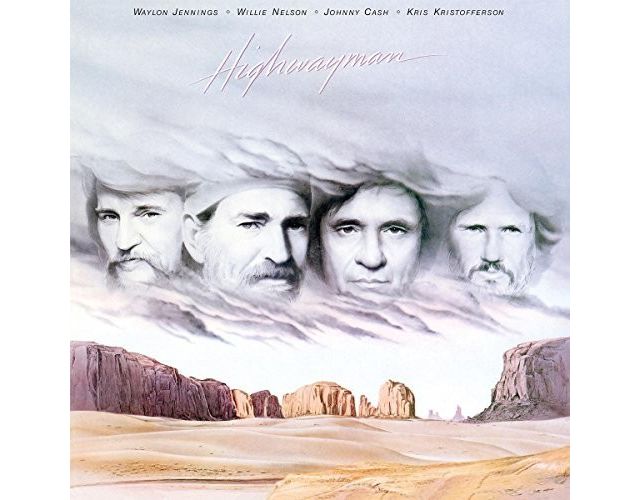 The Highwaymen (Cash / Nelson / Jennings / Kristofferson) - Highwayman  LP #1