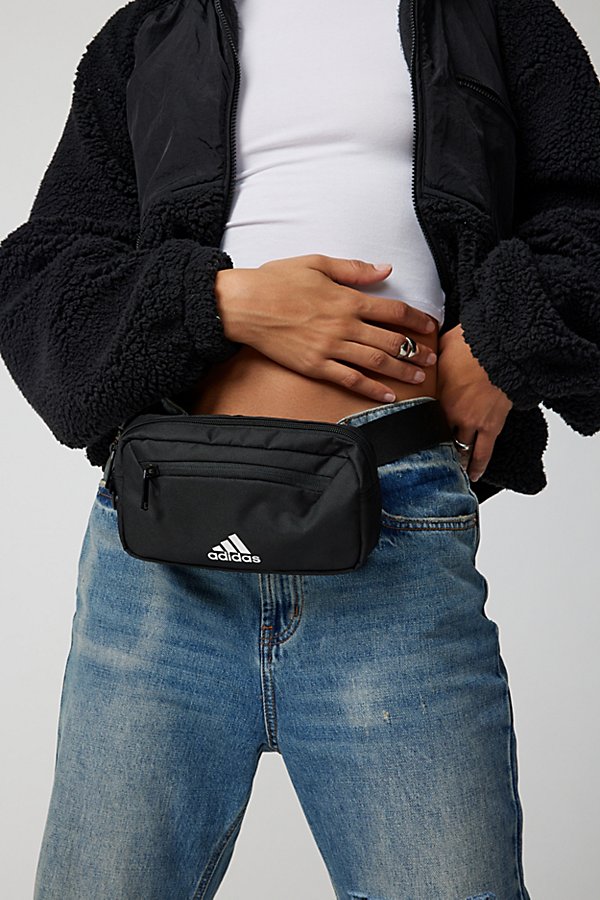 Adidas Originals Must Have 2 Waist Pack Crossbody Bag In Black, Women's At Urban Outfitters