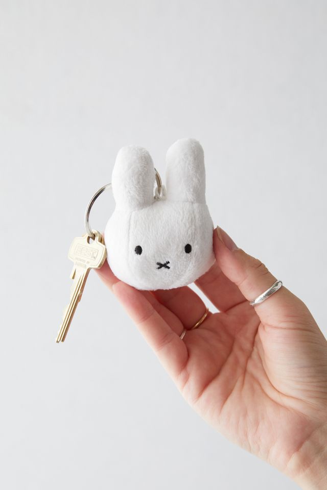 Miffy Head Plushie Keychain