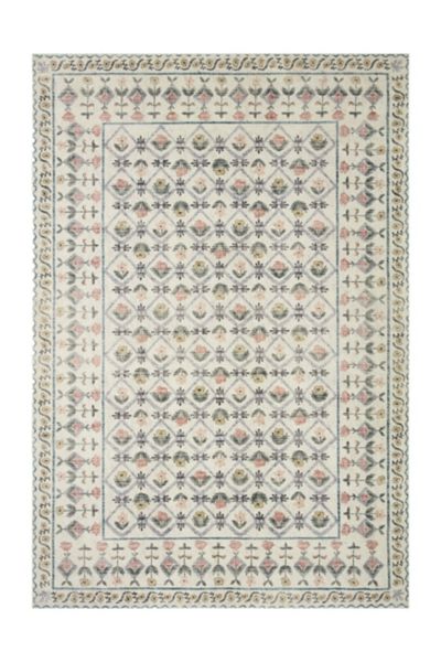 Rifle Paper Co X Loloi Eden Rug In Ivory At Urban Outfitters