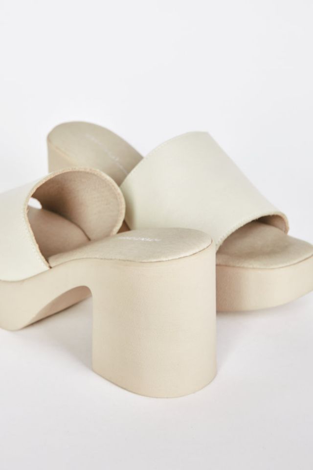 Intentionally Blank Mary Leather Mule Heel #4