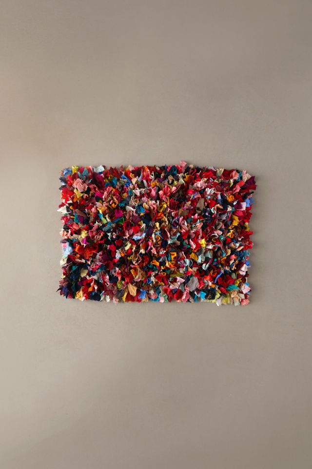 Urban Renewal Remnants Silk Sari Rug #4