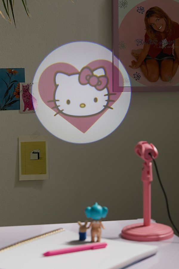 Urban Outfitters Hello Kitty Projection Lamp In Pink At