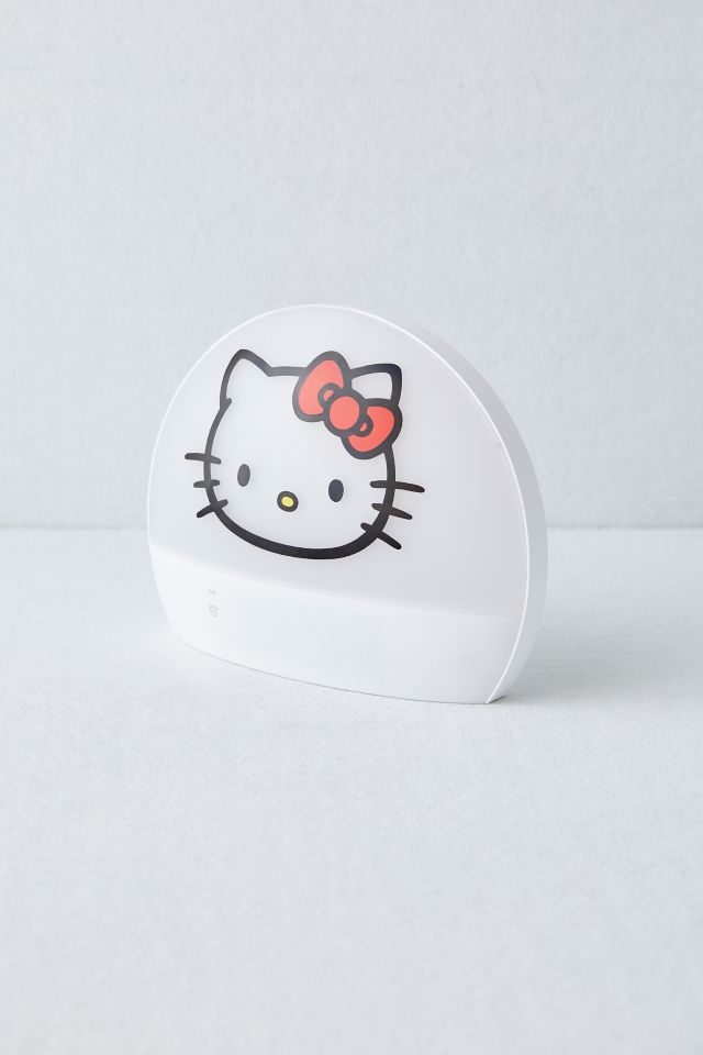 Seiko Clock Hello Kitty Alarm Clock White 184x202x118mm Jf382a