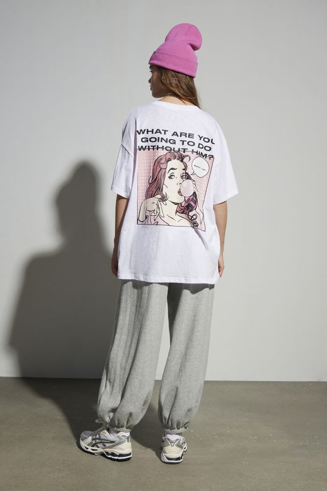 T-shirt surdimensionné Boys Lie What Are You Going To Do #4