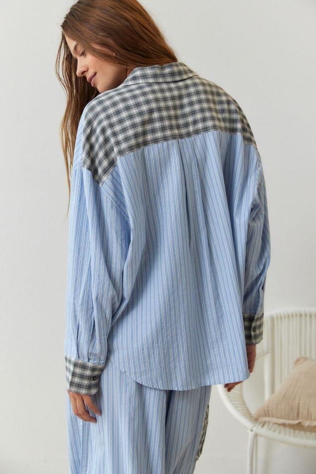 Out From Under Noah Spliced Pajama Top #3
